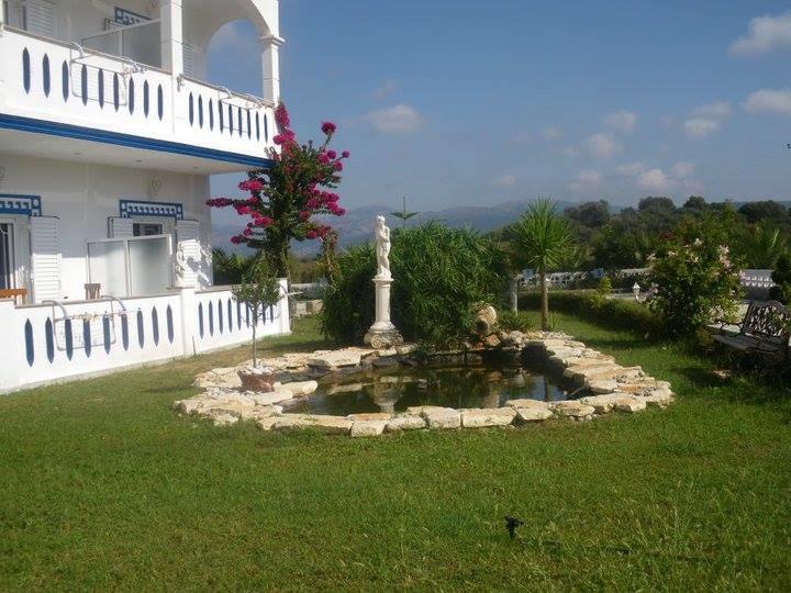 Gogas Palace Aparthotel Ammoudia Exterior foto