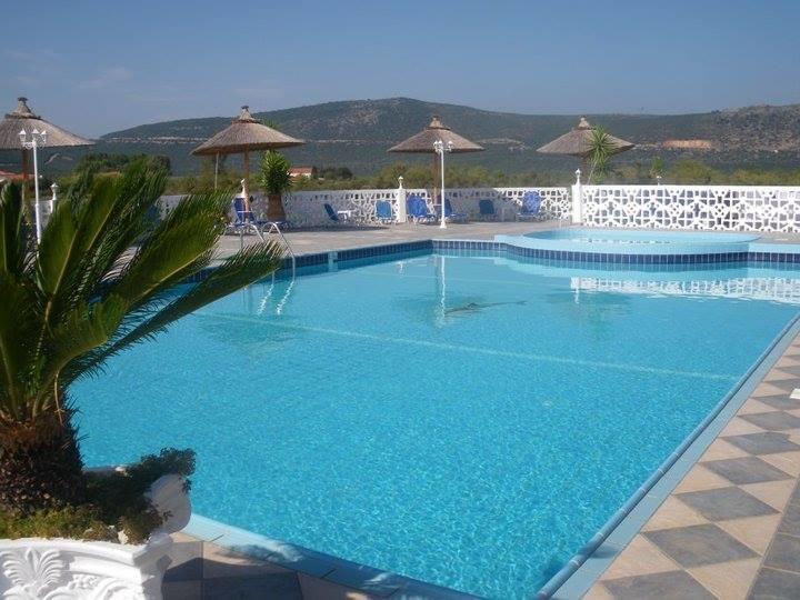 Gogas Palace Aparthotel Ammoudia Exterior foto