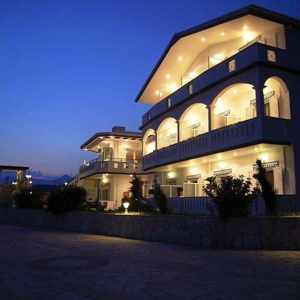 Gogas Palace Aparthotel Ammoudia Exterior foto